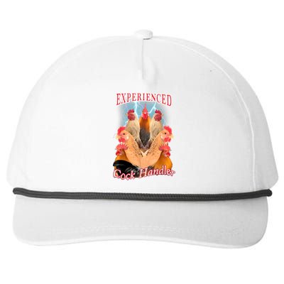 Experienced Cock Handler Snapback Five-Panel Rope Hat