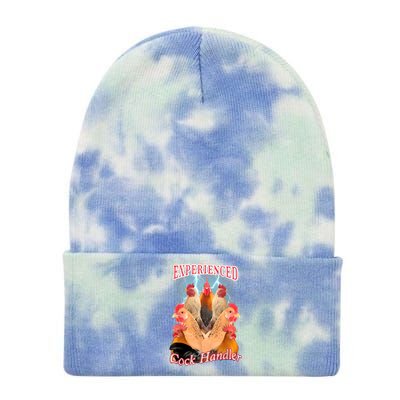 Experienced Cock Handler Tie Dye 12in Knit Beanie