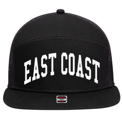 East Coast Hip Hop Rap 7 Panel Mesh Trucker Snapback Hat