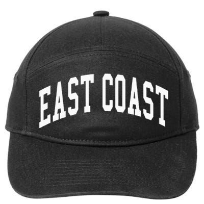 East Coast Hip Hop Rap 7-Panel Snapback Hat