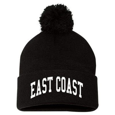 East Coast Hip Hop Rap Pom Pom 12in Knit Beanie