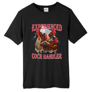 Experienced Cock Handler Funny Oddly Specific Dank Meme Tall Fusion ChromaSoft Performance T-Shirt