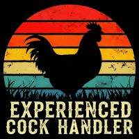 Experienced Cock Handler Funny Inappropriate Vintage Retro Wool Snapback Cap