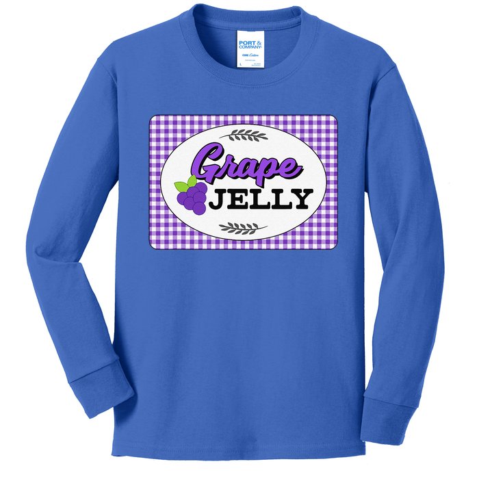 Easy Couples Halloween Costumes Grape Jelly Costume Kids Long Sleeve Shirt