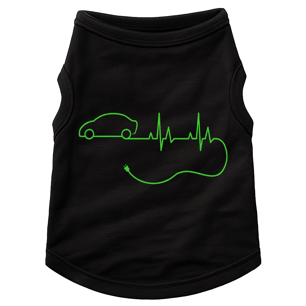 Electric Car Heartbeat Electric Vehicle Ev Doggie Tank