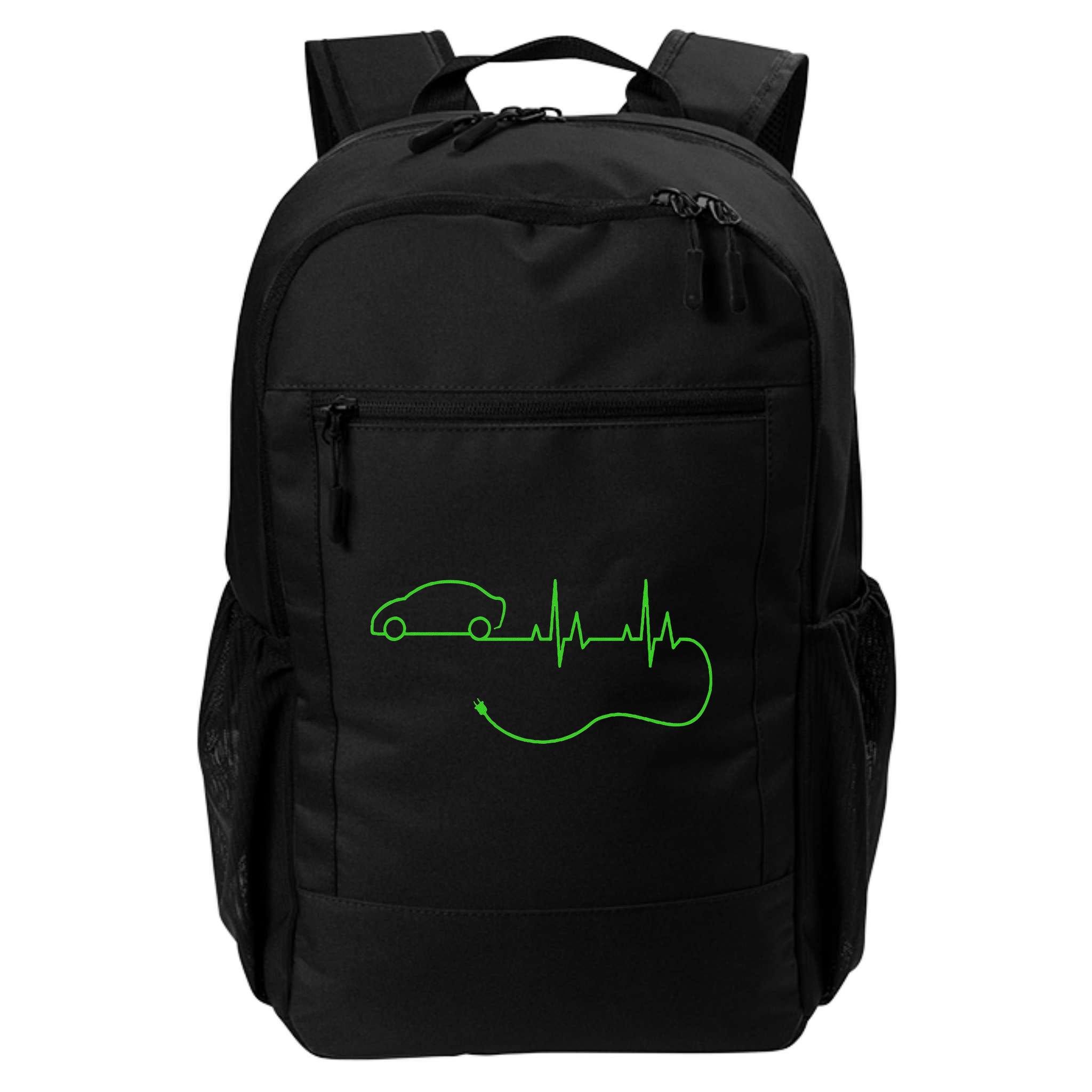 Electric Car Heartbeat Electric Vehicle Ev Backpack