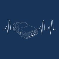 E36 Car Heartbeat Line For Auto Enthusiasts Infant Baby Jersey Bodysuit