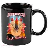 Experienced Cock Handler 11oz C Handle Ceramic Mug