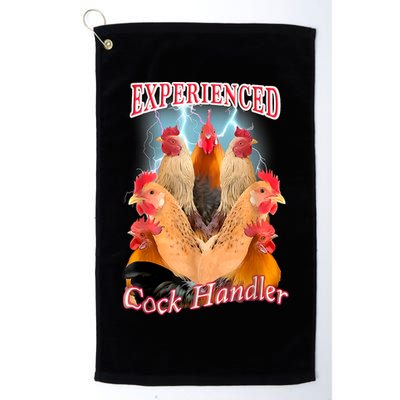 Experienced Cock Handler Golf Towel