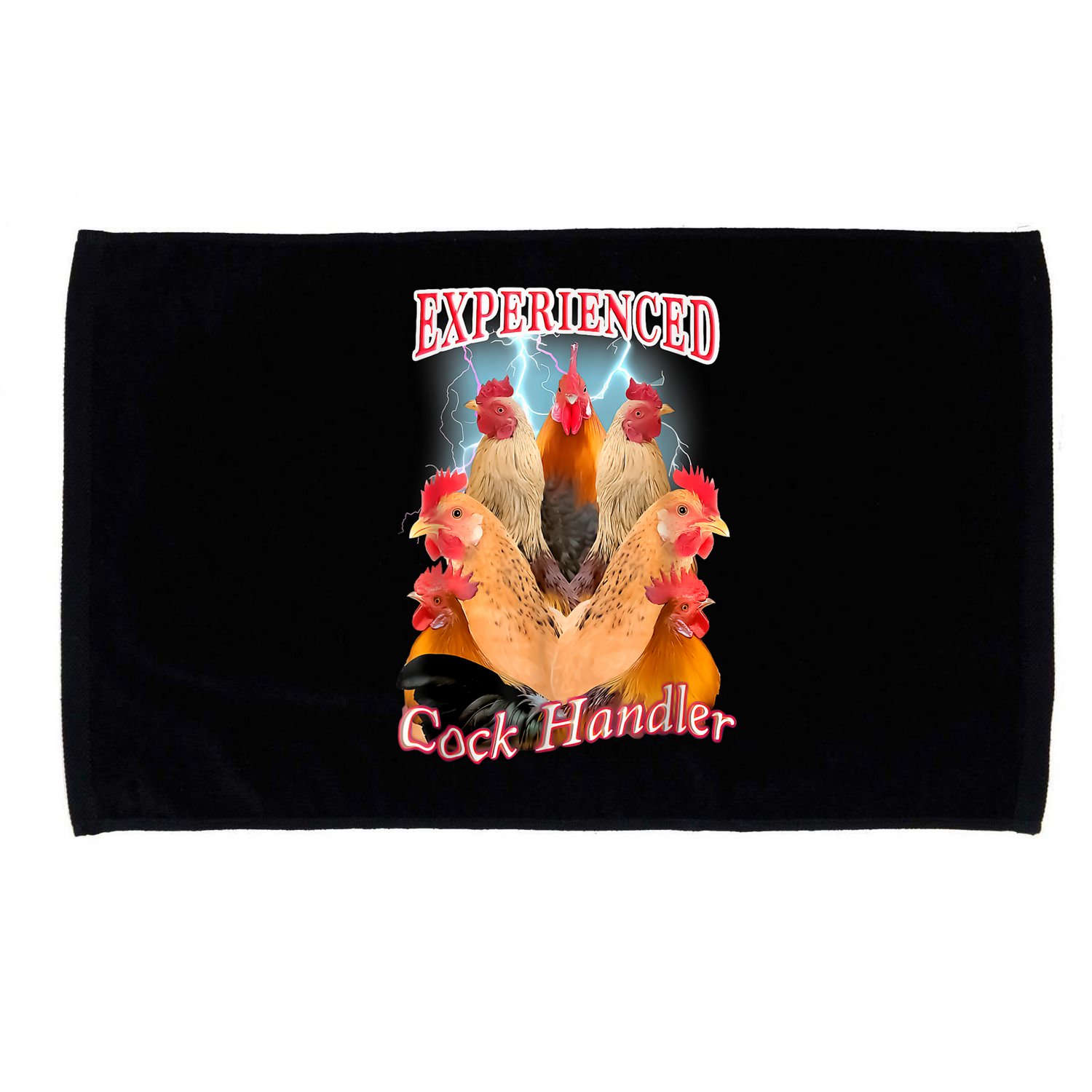 Experienced Cock Handler Microfiber Hand Towel