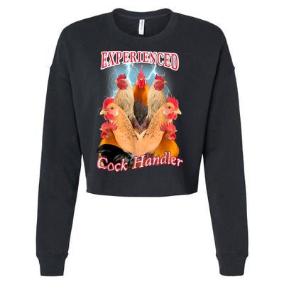 Experienced Cock Handler Cropped Pullover Crew