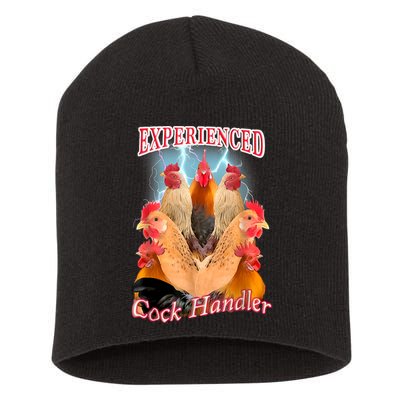 Experienced Cock Handler Short Acrylic Beanie