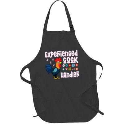 Experienced Cock Handler Raunchy Adult Humor Full-Length Apron With Pockets