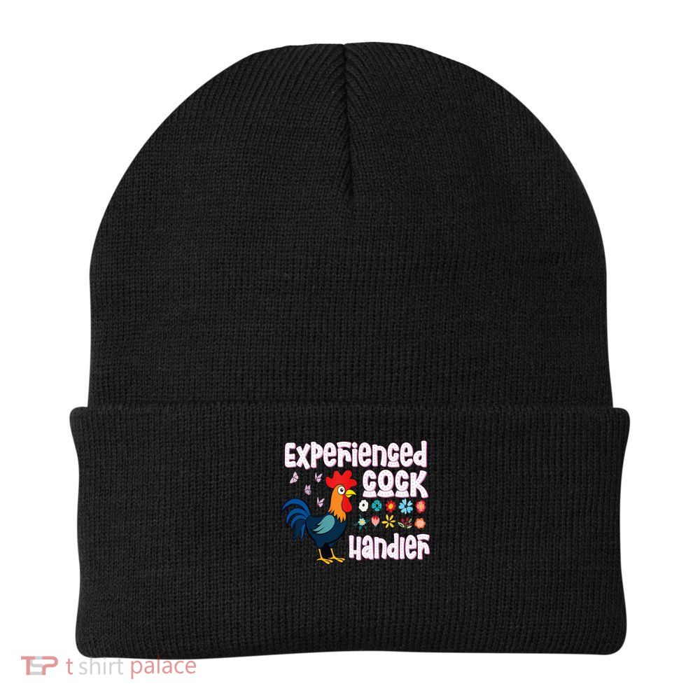 Experienced Cock Handler Raunchy Adult Humor Knit Cap Winter Beanie