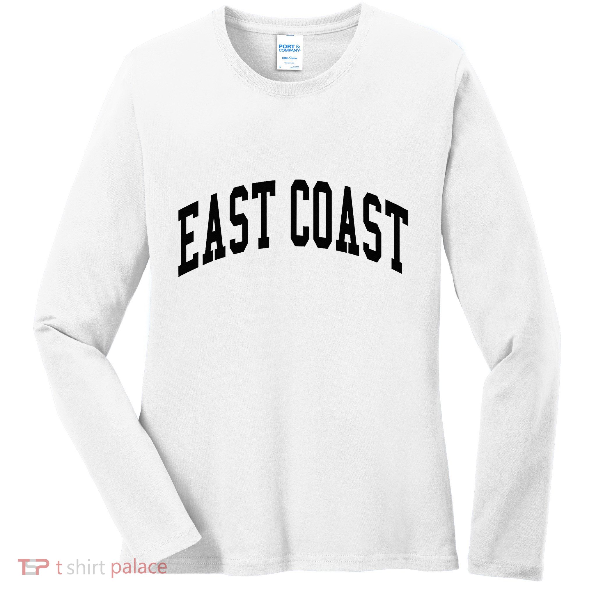 East Coast Hip Hop Rap Ladies Long Sleeve Shirt