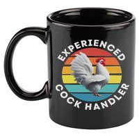 Experienced Cock Handler Raunchy Funny Gift 11oz C Handle Ceramic Mug