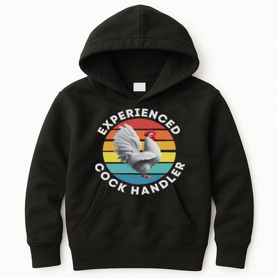 Experienced Cock Handler Raunchy Funny Gift Kids Hoodie