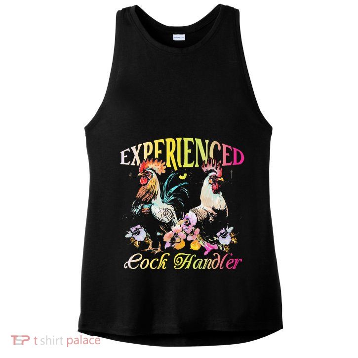Experienced Cock Handler Rooster Farmer Poultry Farming Ladies PosiCharge Tri-Blend Wicking Tank