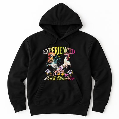 Experienced Cock Handler Rooster Farmer Poultry Farming Hoodie