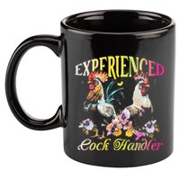 Experienced Cock Handler Rooster Farmer Poultry Farming 11oz C Handle Ceramic Mug