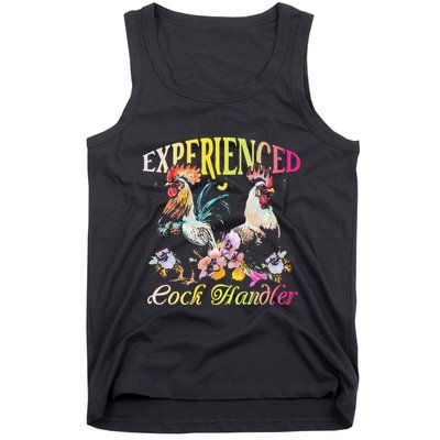 Experienced Cock Handler Rooster Farmer Poultry Farming Tank Top