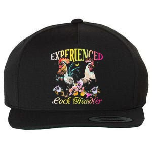 Experienced Cock Handler Rooster Farmer Poultry Farming Wool Snapback Cap