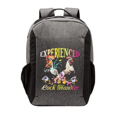 Experienced Cock Handler Rooster Farmer Poultry Farming Vector Backpack