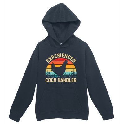 Experienced Cock Handler Funny Chicken Urban Pullover Hoodie