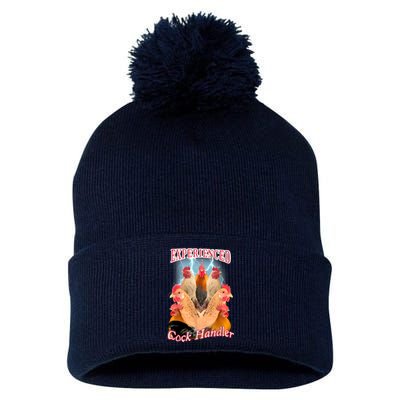 Experienced Cock Handler Pom Pom 12in Knit Beanie