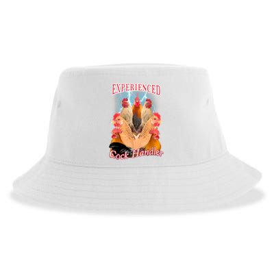 Experienced Cock Handler Sustainable Bucket Hat