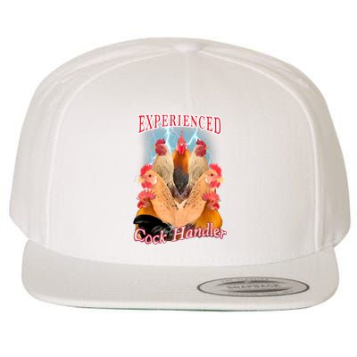 Experienced Cock Handler Wool Snapback Cap