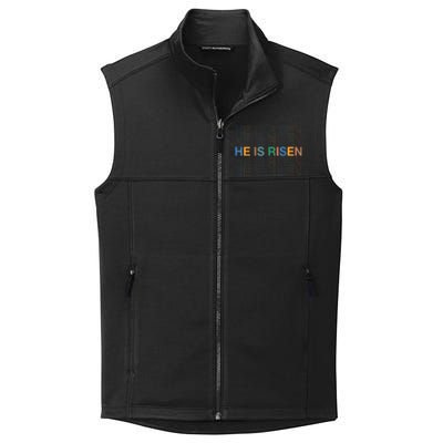 Easter Christian He Is Risen Sun Resurrection Collective Smooth Fleece Vest