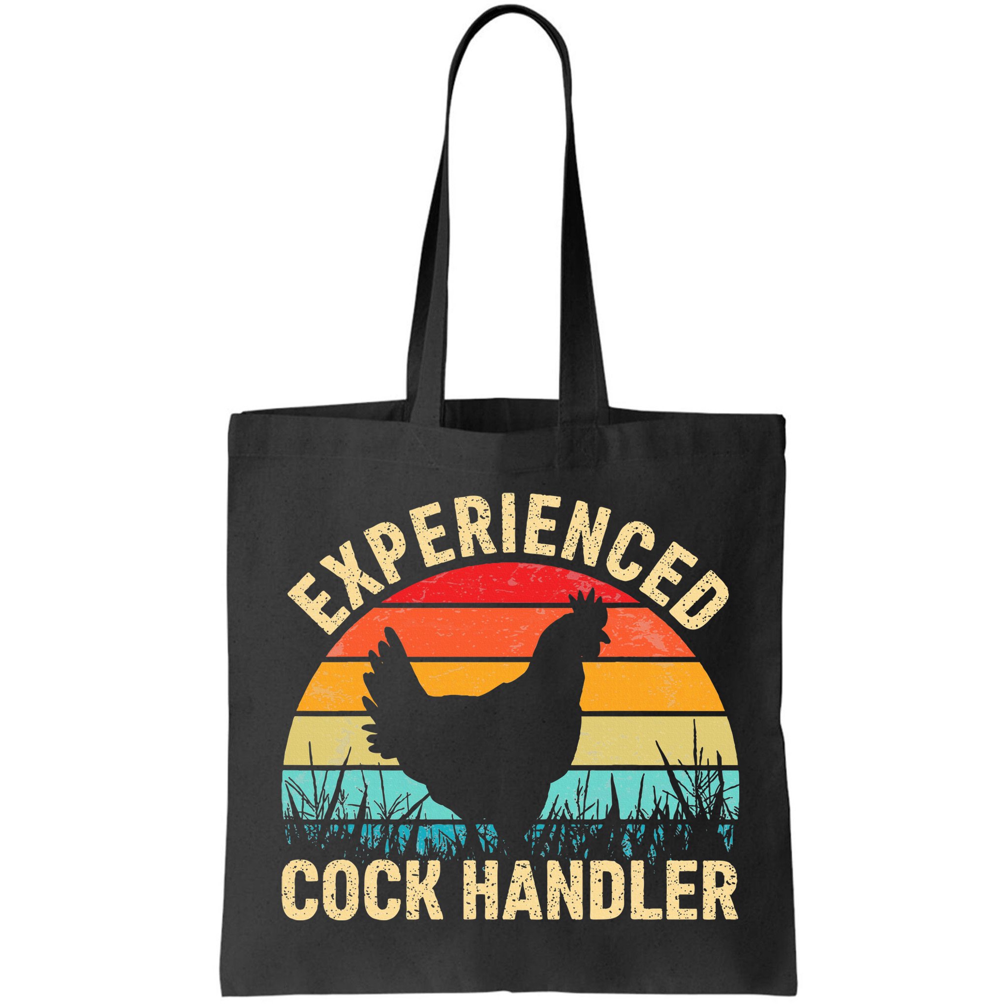 Experienced Cock Handler Chicken Farmer Pun Bag