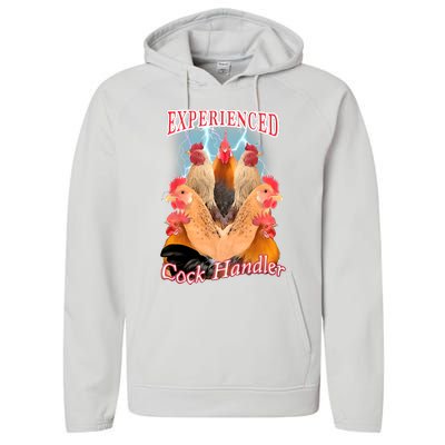 Experienced Cock Handler Performance Fleece Hoodie