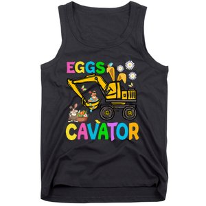 Eggs Cavator Happy Easter Hunting Egg Tank Top