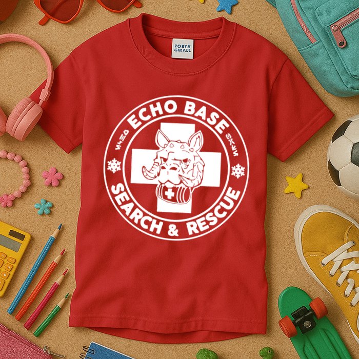 Echo Base Search And Rescue Kids T-Shirt