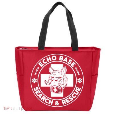 Echo Base Search And Rescue Zip Tote Bag