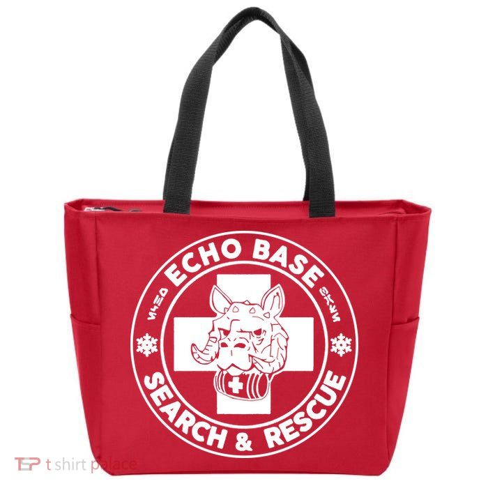 Echo Base Search And Rescue Zip Tote Bag