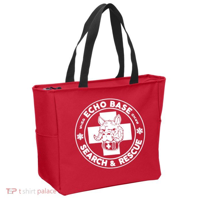 Echo Base Search And Rescue Zip Tote Bag