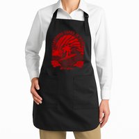 everything comes in waves pink palm Pullover Apron