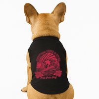 Everything Comes In Waves Palm Puff Summer Vibes Doggie Tank