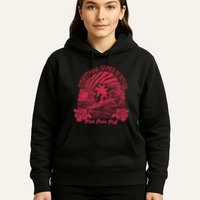 Everything Comes In Waves Palm Puff Summer Vibes Hoodie