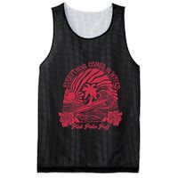 Everything Comes In Waves Palm Puff Summer Vibes Mesh Reversible Basketball Jersey Tank