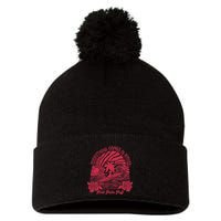 Everything Comes In Waves Palm Puff Summer Vibes Pom Pom 12in Knit Beanie