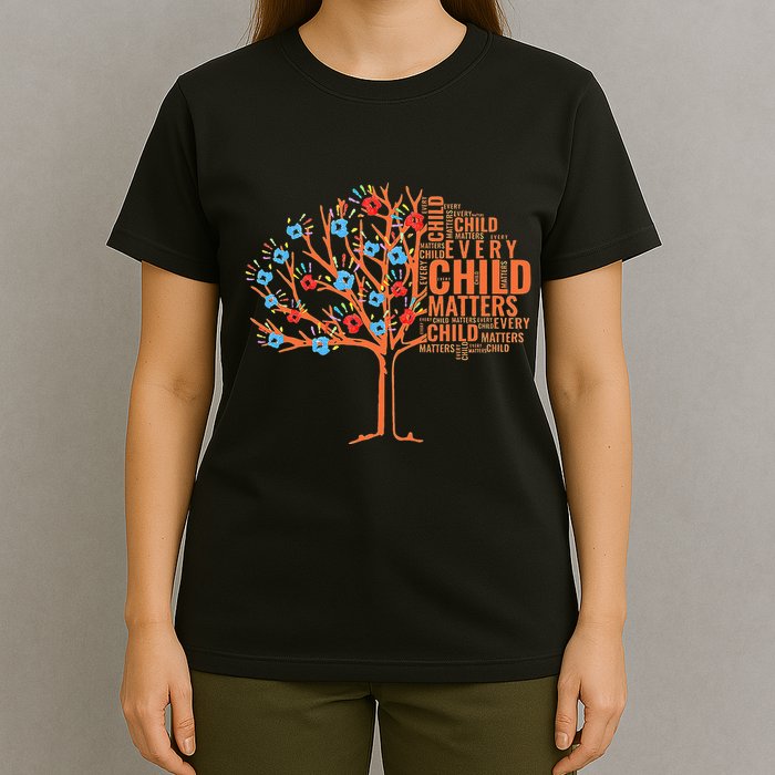 Every Child In Matters Tree Orange Day T-Shirt