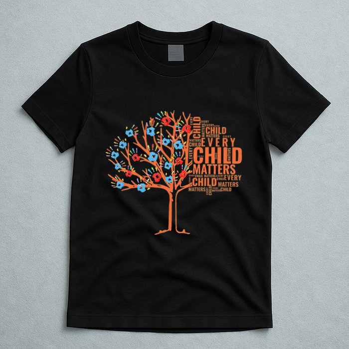Every Child In Matters Tree Orange Day T-Shirt