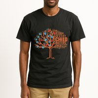 Every Child In Matters Tree Orange Day Tall T-Shirt