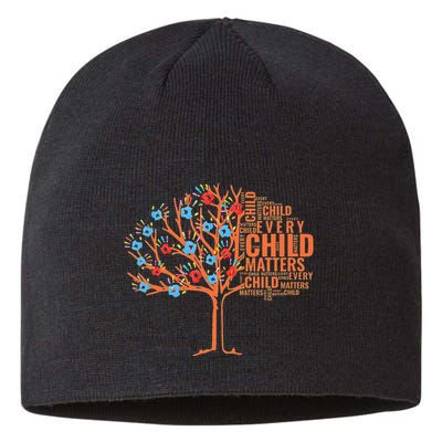 Every Child In Matters Tree Orange Day Sustainable Beanie
