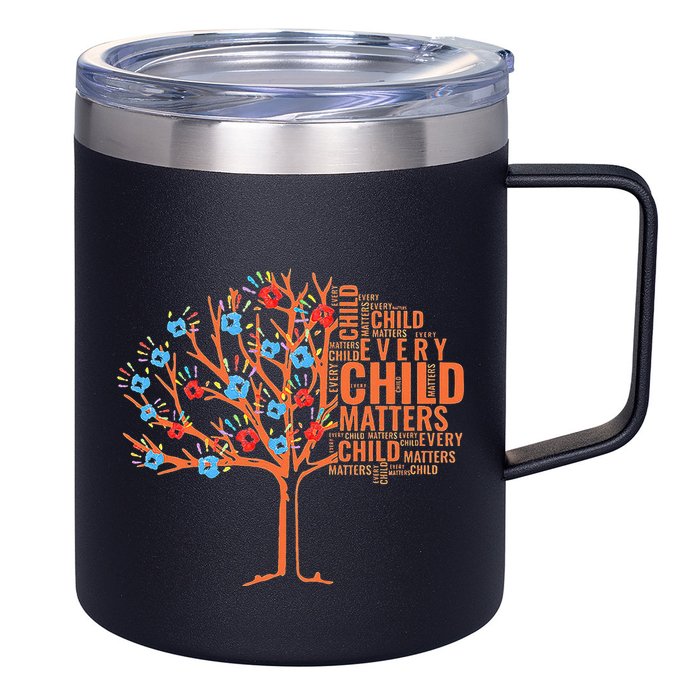 Every Child In Matters Tree Orange Day 12oz Stainless Steel Coffee Mug