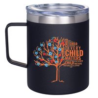 Every Child In Matters Tree Orange Day 12oz Stainless Steel Coffee Mug